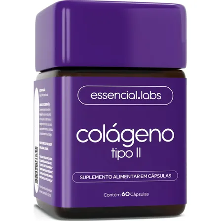 COLÁGENO TIPO 2 com 45mg - Fórmula Exclusiva para a Articulação com Máxima Concentração e