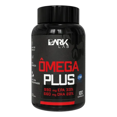 Omega Plus 120 Cápsulas Ômega 3 Dark Lab