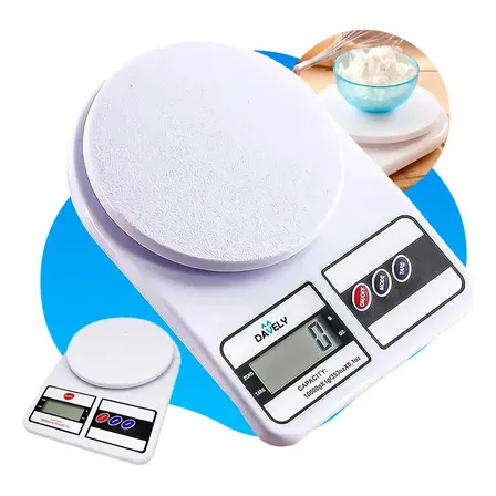 Balança Digital De Precisão 10kg Davely Cook Cozinha Para Uso Domestico E Profissional Fit