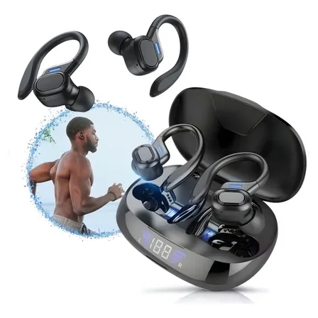 Fone de Ouvido Bluetooth 5.3 Tws Sem Fio Esportivo Compatível Com iPhone Samsung Xiaomi Mo