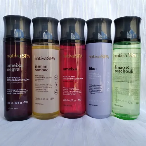 Body Splash Desodorante Colonia Nativa SPA 200ml