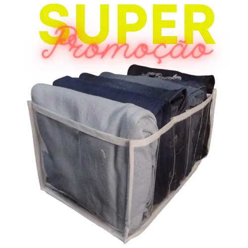 Colmeia organizadora XGG - Organizador gaveta - Organizadora de gavetas - colmeia Organizadora de Gavetas XGG para Calça Jeans