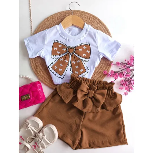 Conjunto infantil Laço 2 ao 10!