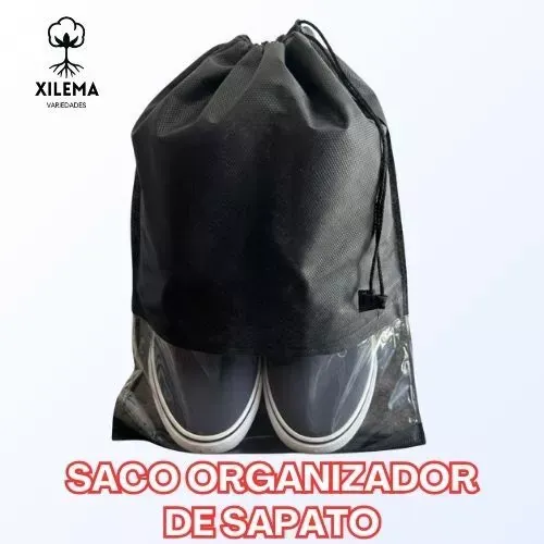 SACO ORGANIZADOR DE SAPATO/ ORGANIZADOR DE CALÇADOS/ ORGANIZADOR PARA VIAGEM/ ORGANIZADOR TNT