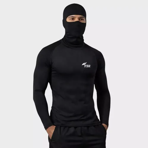 Kit Camisa Térmica com Balaclava Proteção UV 50+